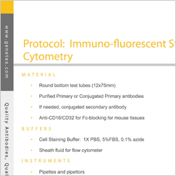 Protocol - Flow Cytometry