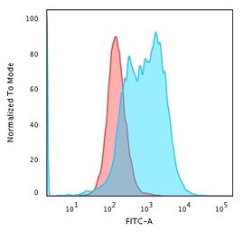 Anti-BCL10 antibody [BL10/2988R] used in Flow cytometry (FCM). GTX02597