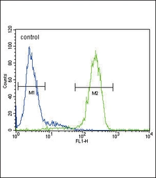 Anti-ATP7b antibody used in Flow cytometry (FCM). GTX04095