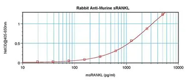 Anti-sRANKL antibody used in ELISA (ELISA). GTX10343