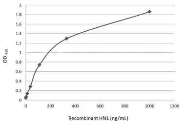 Anti-HN1 antibody used in ELISA (ELISA). GTX106585