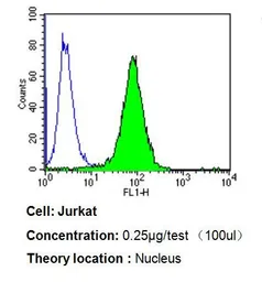 Anti-PPAR alpha antibody [3B6/PPAR] used in Flow cytometry (FCM). GTX12412