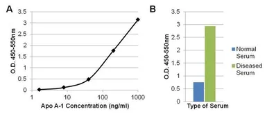Anti-Apolipoprotein A1 antibody [513] used in ELISA (ELISA). GTX15658