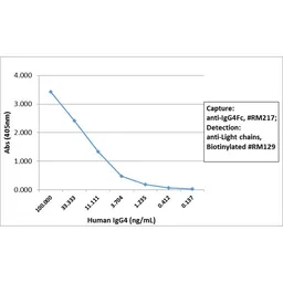 Rabbit Anti-Human IgG4 (Fc) antibody [RM217]. GTX20291