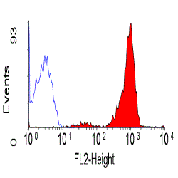 Anti-CD48 antibody [MEM-102] used in Flow cytometry (FCM). GTX29185