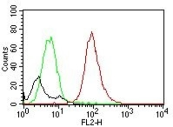 Anti-CD63 antibody [MX-49.129.5] used in Flow cytometry (FCM). GTX34540