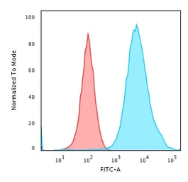 Anti-Cytokeratin 19 antibody [SPM266] used in Flow cytometry (FCM). GTX34648