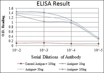 Anti-RUNX1 antibody [2B5] used in ELISA (ELISA). GTX60423
