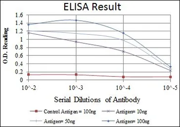 Anti-MSX1 antibody [5D11] used in ELISA (ELISA). GTX60428