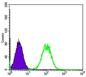 Anti-ASK1 antibody [2E4] used in Flow cytometry (FCM). GTX60456