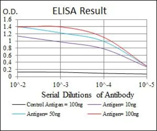Anti-MEK7 antibody [4E5] used in ELISA (ELISA). GTX60522