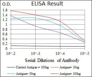 Anti-Raf1 antibody [4G4] used in ELISA (ELISA). GTX60561