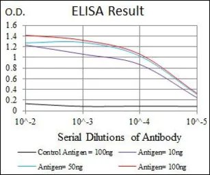 Anti-Hsp90 alpha antibody [5G5] used in ELISA (ELISA). GTX60587