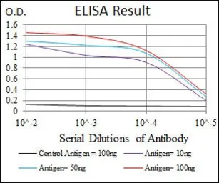 Anti-PKA C gamma antibody [2E4] used in ELISA (ELISA). GTX60597