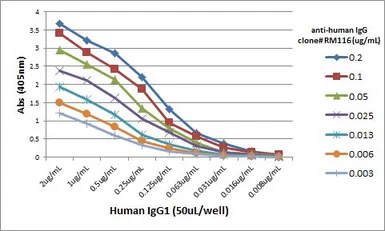 Rabbit Anti-Human IgG (Fc) antibody [RM116]. GTX60861