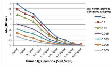 Rabbit Anti-Human lambda light chain antibody [RM127]. GTX60872
