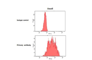 Anti-CD79a antibody [HL5600] used in Flow cytometry (FCM). GTX646282