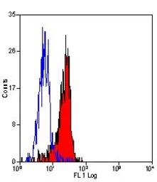 Anti-CD64 antibody [10.1] (FITC) used in Flow cytometry (FACS). GTX76483