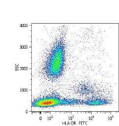 Anti-HLA-DR antibody [MEM-12] used in Flow cytometry (FCM). GTX78432