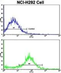 Anti-VTI1A antibody, C-term used in Flow cytometry (FCM). GTX81147