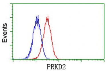 Anti-PKD2 antibody [3B12] used in Flow cytometry (FCM). GTX83819