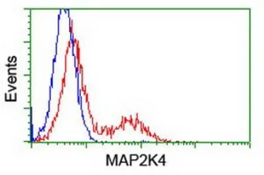 Anti-SEK1 / MKK4 antibody [8A8] used in Flow cytometry (FCM). GTX84162