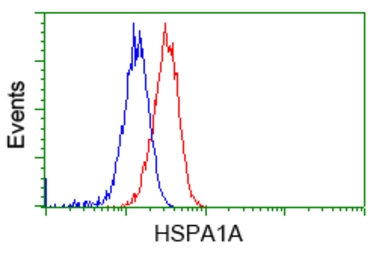 Anti-Hsp70 antibody [3C6] used in Flow cytometry (FCM). GTX84338
