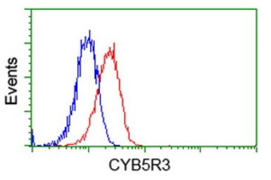 Anti-CYB5R3 antibody [2A10] used in Flow cytometry (FCM). GTX84646