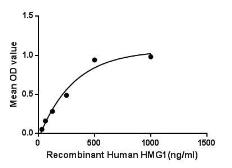 Human HMGB1 protein, His tag. GTX00154-pro