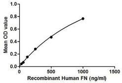 Human Fibronectin protein, His tag. GTX00165-pro