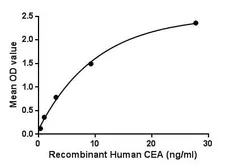 Human CD66e protein, His tag. GTX00181-pro