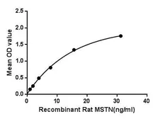 Rat GDF8 / Myostatin protein, His tag. GTX00360-pro