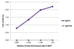 Goat Anti-Human IgG (Fc) antibody, pre-adsorbed (Biotin). GTX04125-02