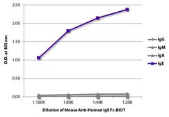 Mouse Anti-Human IgE (Fc) antibody [B3102E8] (Biotin). GTX04184-02