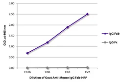 Goat Anti-Mouse IgG (Fab) antibody, pre-adsorbed (HRP). GTX04191-01