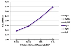 Rat Anti-Mouse IgG3 antibody [SB76b] (HRP). GTX04232-01