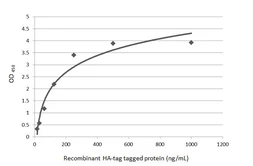 Anti-HA tag antibody (HRP) used in ELISA (ELISA). GTX115044-01