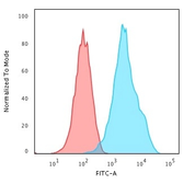 Anti-CD20 antibody [rIGEL/773] used in Flow cytometry (FCM). GTX34476
