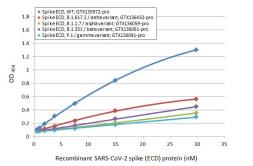 SARS-CoV-2 (COVID-19) Spike ELISA Pair [1A9 / HL13402]. GTX500043