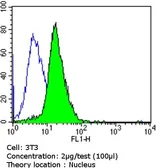 Anti-GATA4 antibody used in Flow cytometry (FACS). GTX54530