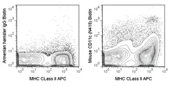 Anti-CD11c antibody [N418] (Biotin) used in Flow cytometry (FCM). GTX74936