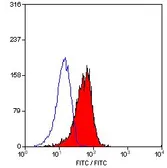 Anti-CD1a antibody [NA1/34-HLK] (FITC) used in Flow cytometry (FACS). GTX76535