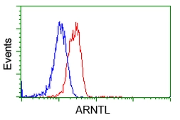Anti-BMAL1 antibody [3G9] used in Flow cytometry (FACS). GTX84851